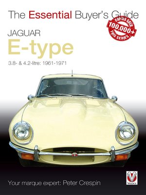 cover image of Jaguar E-Type 3.8 & 4.2 litre
